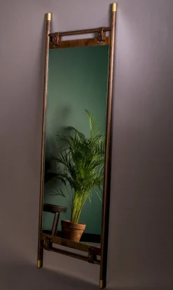 New Dutchbone Riva Spiegel Dark brown