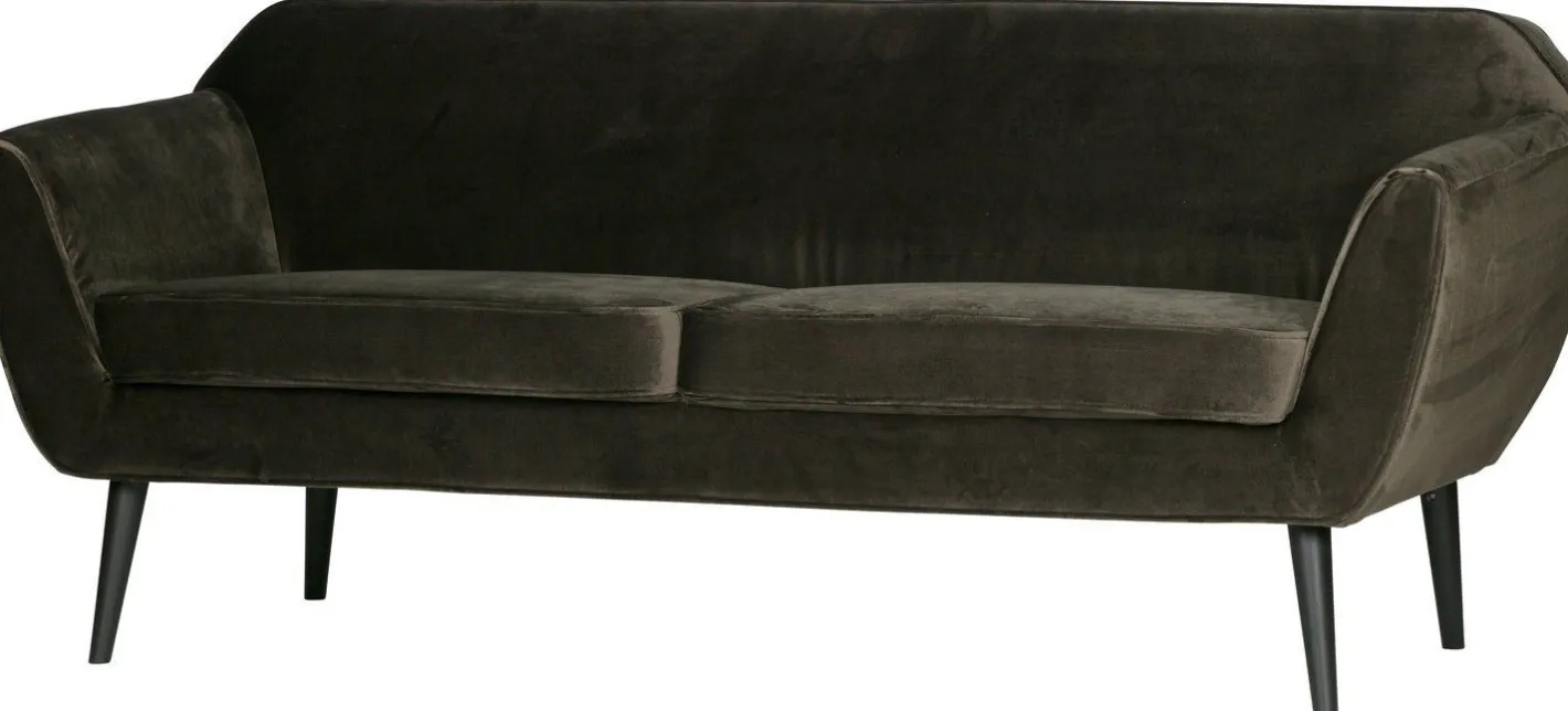 Clearance WOOOD Rocco 2-Zitsbank Warm Groen
