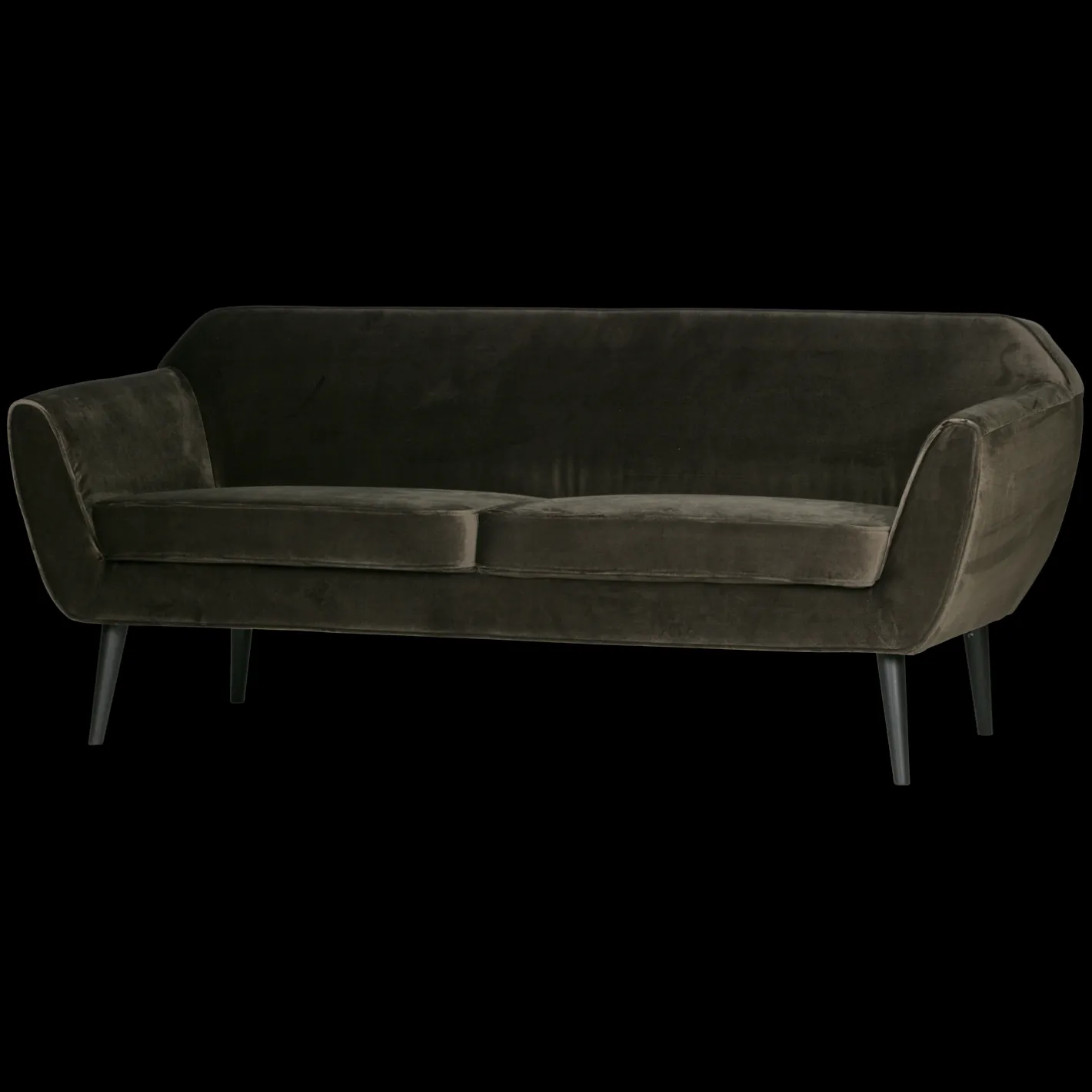 Clearance WOOOD Rocco 2-Zitsbank Warm Groen