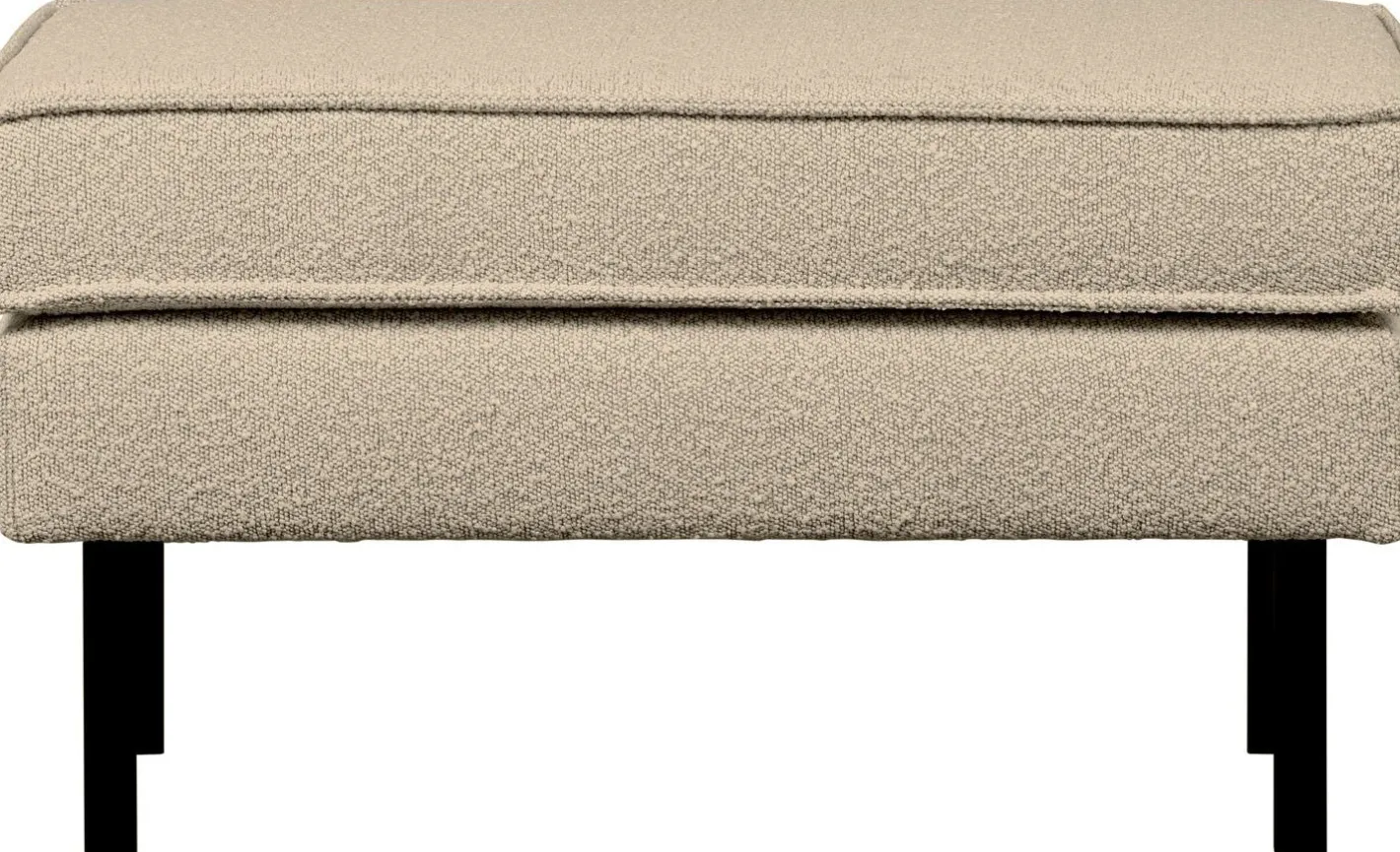 Online WOOOD Rodeo Bouclé Hocker Beige