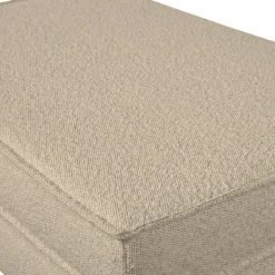 Online WOOOD Rodeo Bouclé Hocker Beige