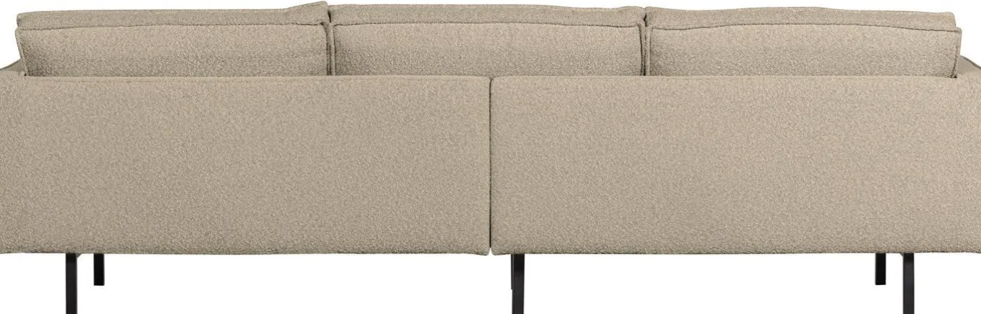 Clearance WOOOD Rodeo Bouclé 3-Zitsbank Beige