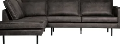Online WOOOD Rodeo Links Hoekbank Black