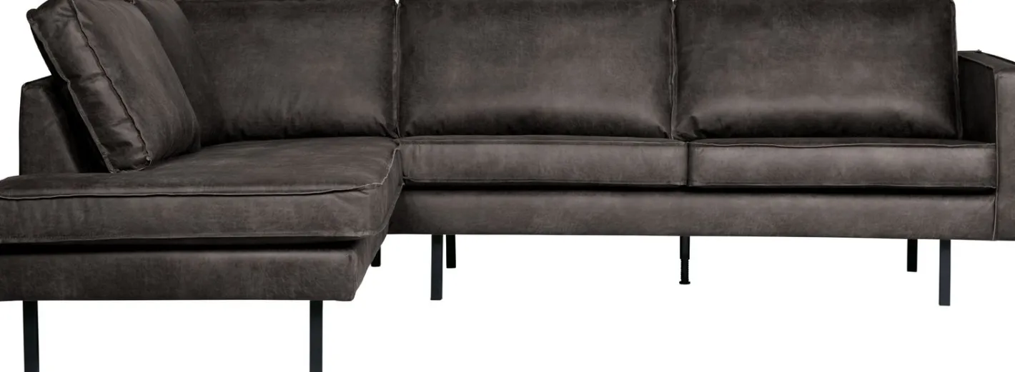 Online WOOOD Rodeo Links Hoekbank Black