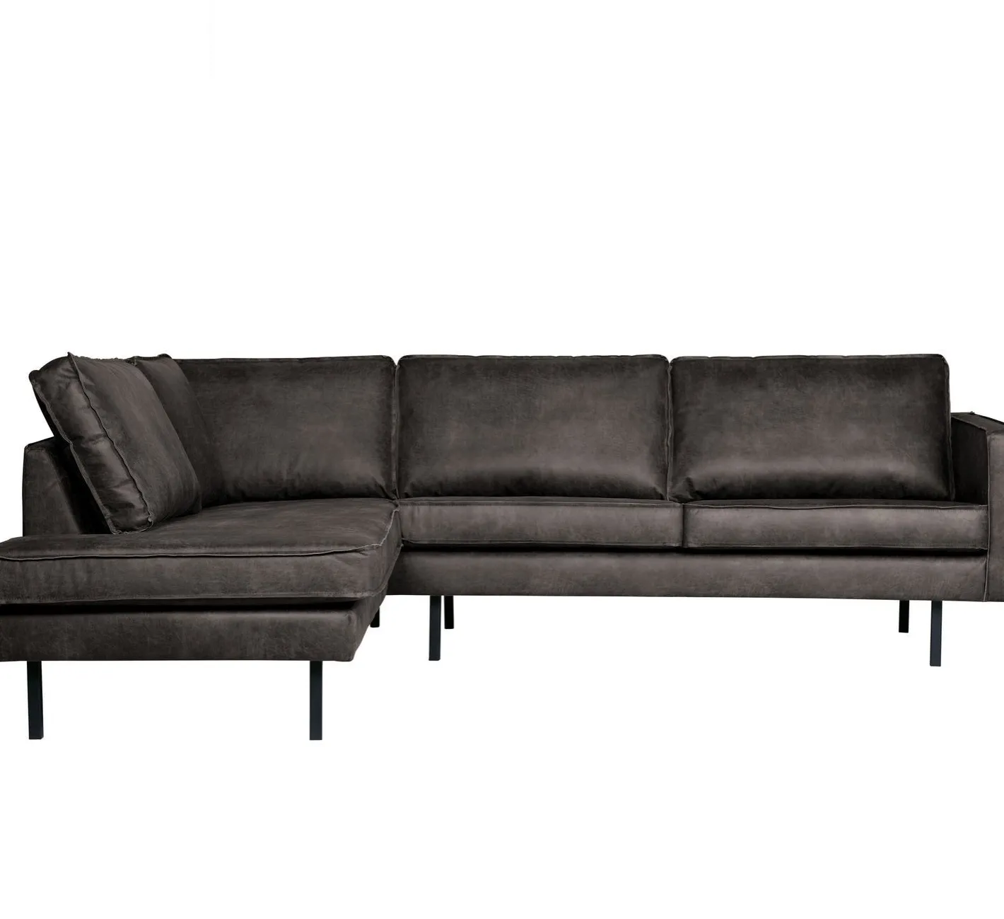 Online WOOOD Rodeo Links Hoekbank Black