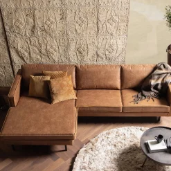 Online WOOOD Rodeo Links Loungebank Cognac