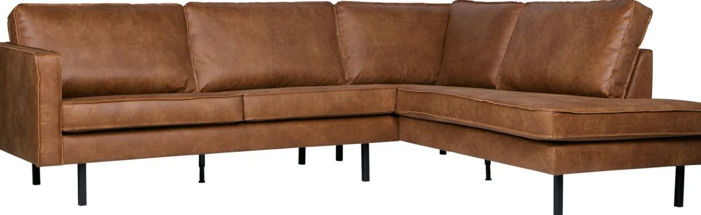 Online WOOOD Rodeo Rechts Hoekbank cognac