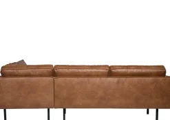 Online WOOOD Rodeo Rechts Hoekbank cognac
