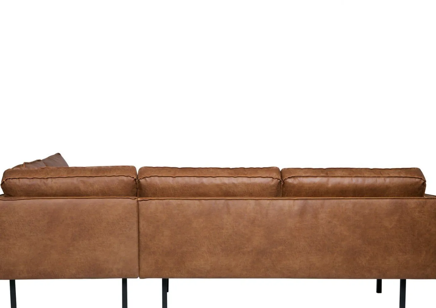 Online WOOOD Rodeo Rechts Hoekbank cognac