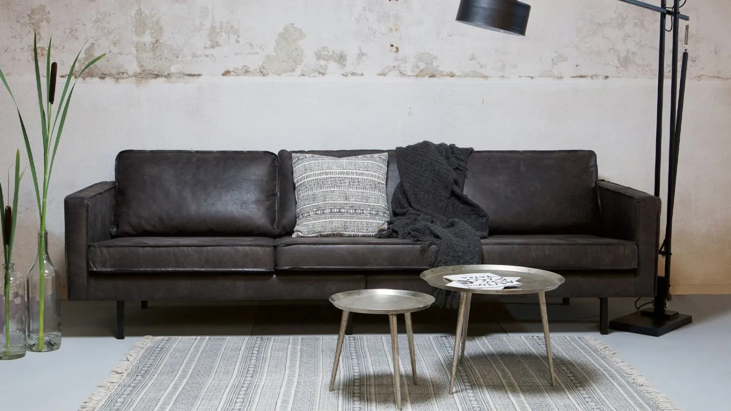 New WOOOD Rodeo 3-Zitsbank Zwart