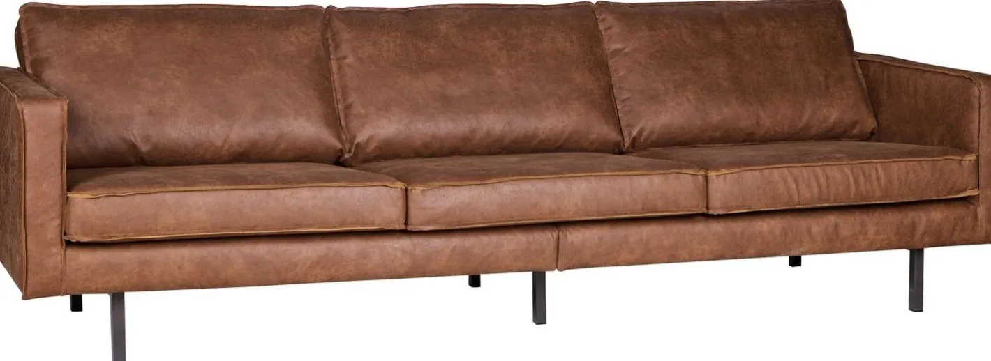 Outlet WOOOD Rodeo 3-Zitsbank Cognac