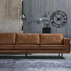 Outlet WOOOD Rodeo 3-Zitsbank Cognac