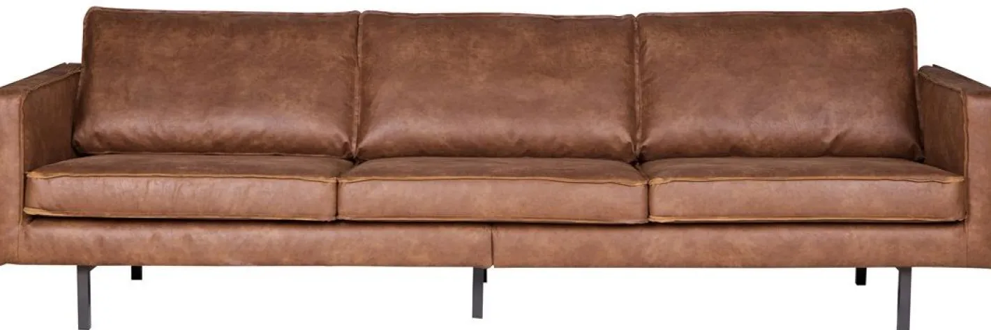 Outlet WOOOD Rodeo 3-Zitsbank Cognac