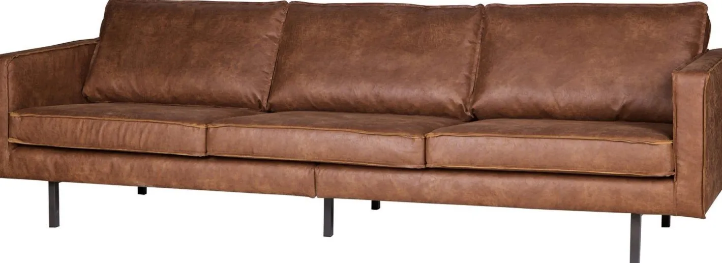 Outlet WOOOD Rodeo 3-Zitsbank Cognac