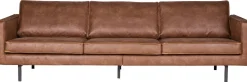 Outlet WOOOD Rodeo 3-Zitsbank Cognac