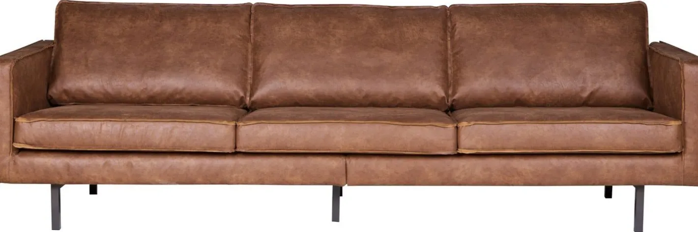 Outlet WOOOD Rodeo 3-Zitsbank Cognac