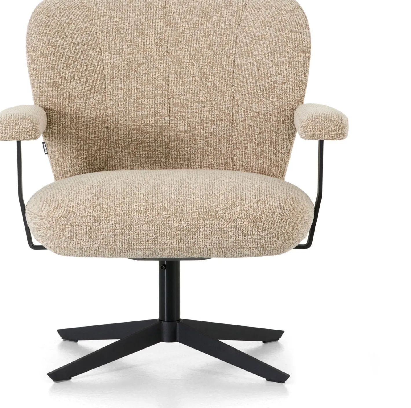 Clearance Montèl Romi Draaifauteuil Sand