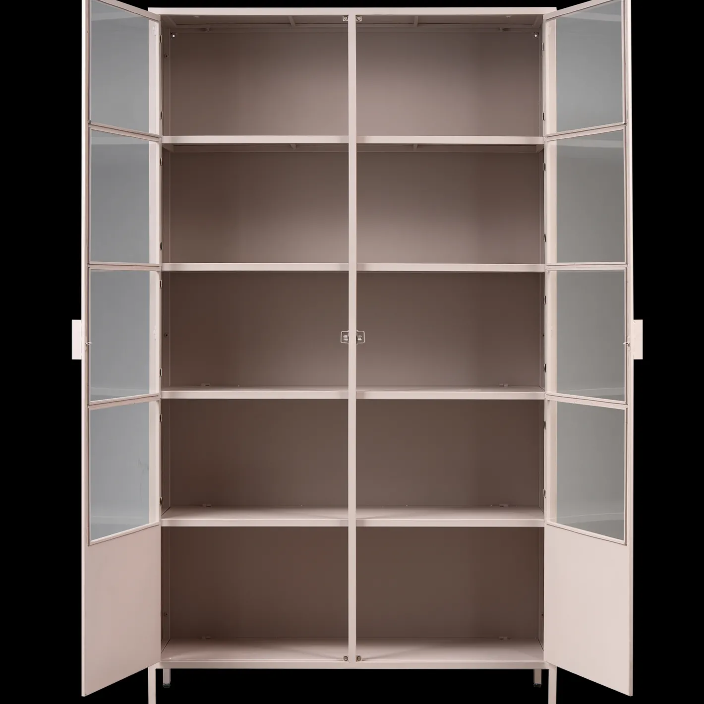 WOOOD Ronja Vitrinekast Soft Pink