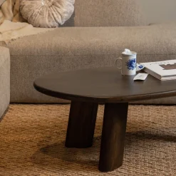 Sale WOOOD Roundly Salontafel Walnut