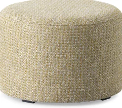 Clearance Montèl Rounds Laag Hocker Silver