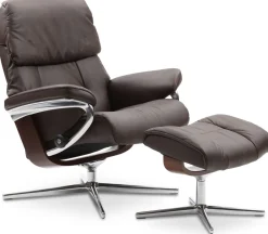 Discount Stressless Ruby Relaxfauteuil + Hocker Jade Caramel