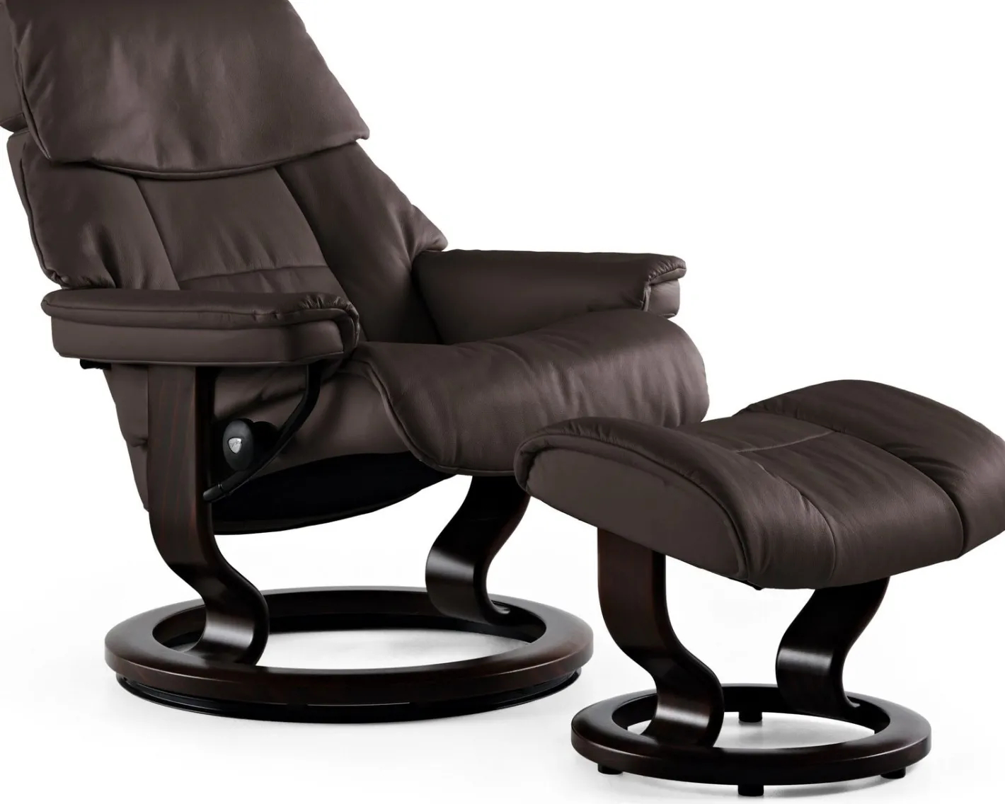 Discount Stressless Ruby Relaxfauteuil + Hocker Jade Caramel