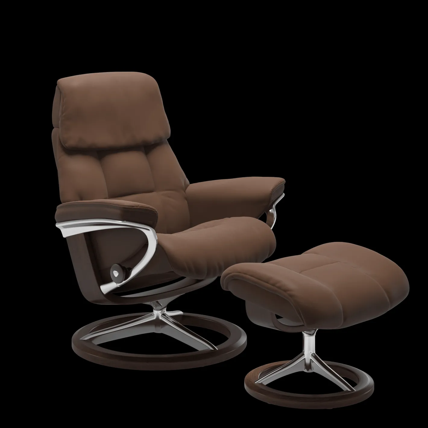 Discount Stressless Ruby Relaxfauteuil + Hocker Jade Caramel