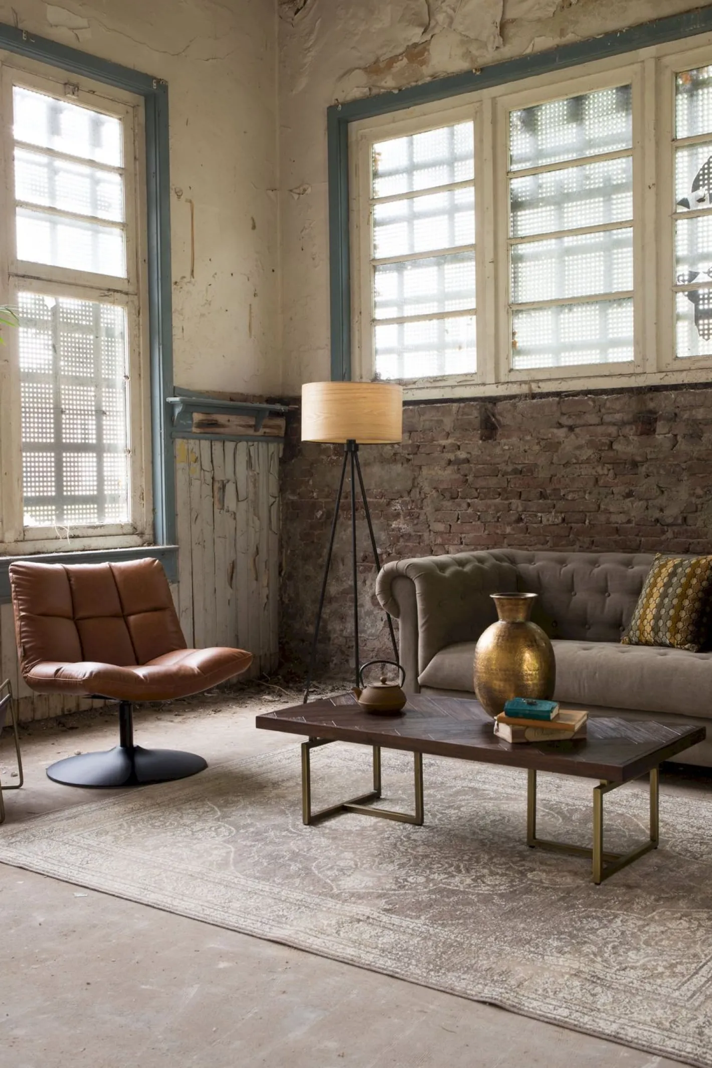 New Dutchbone Rugged Vloerkleed LIGHT