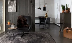 Online Dutchbone Rugged Vloerkleed DARK