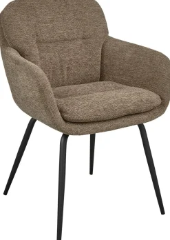 WOOOD Runa Eetkamerstoel Dark Sand
