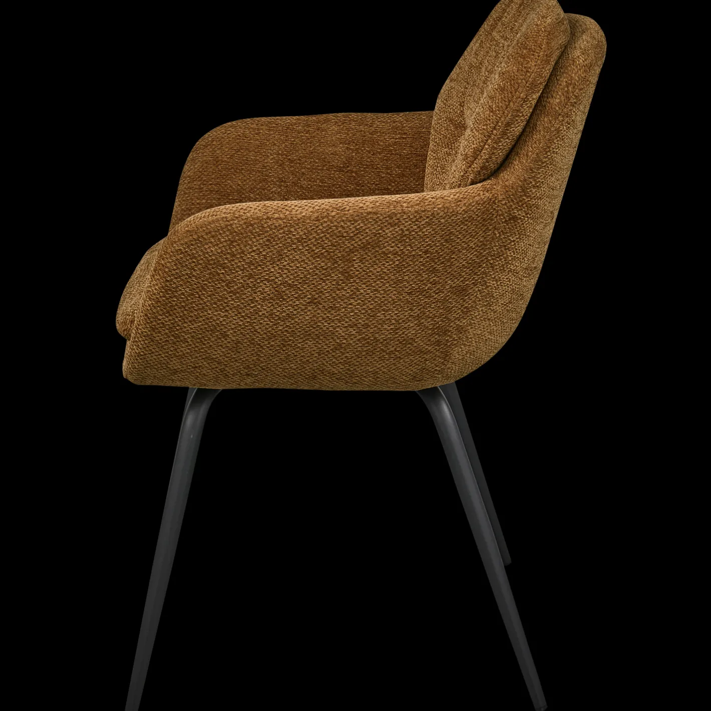 Sale WOOOD Runa Eetkamerstoel Caramel Brown, Yellow