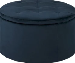 New Trendhopper Runa Poef Navy Blue