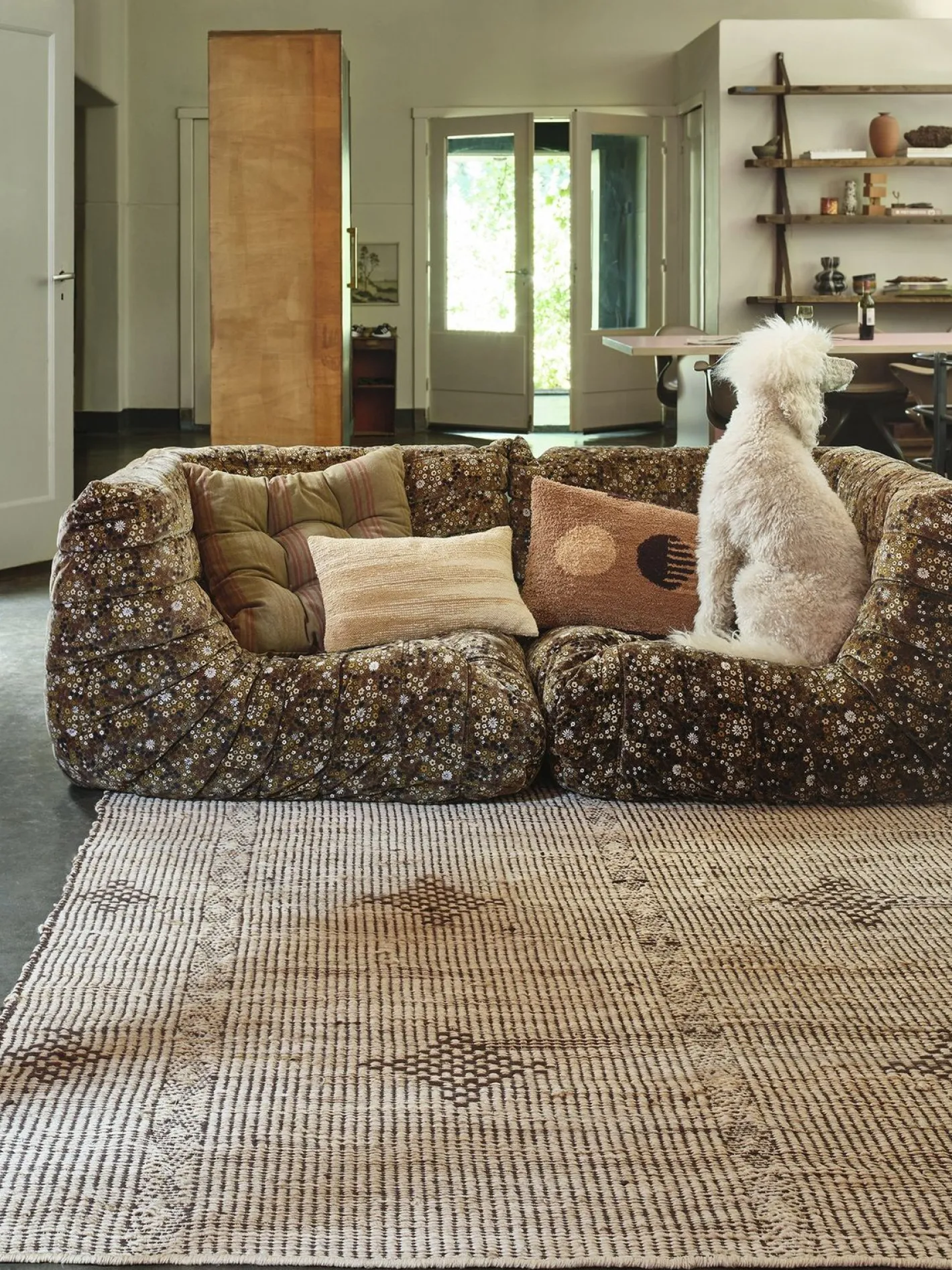Clearance HKLIVING Vloerkleed Rustic