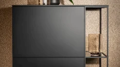 Discount Interstar S-315 Opbergkast Vergrijsd Bruin, Zwart