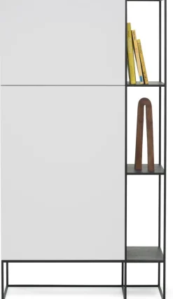 Discount Interstar S-315 Opbergkast Vergrijsd Bruin, Zwart