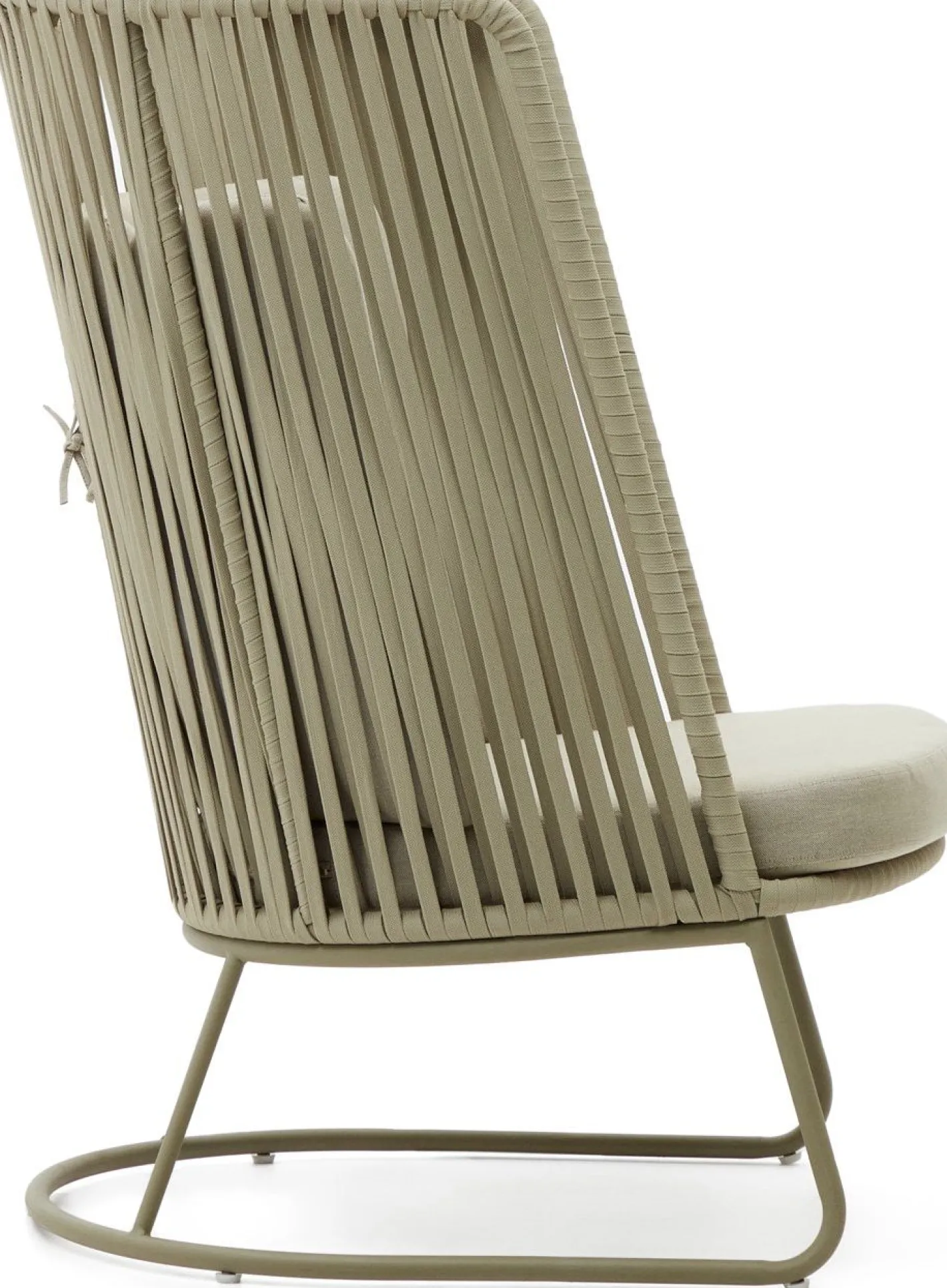 Clearance Kave Home Saconca Hoge Outdoor Fauteuil Groen