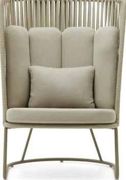 Clearance Kave Home Saconca Hoge Outdoor Fauteuil Groen