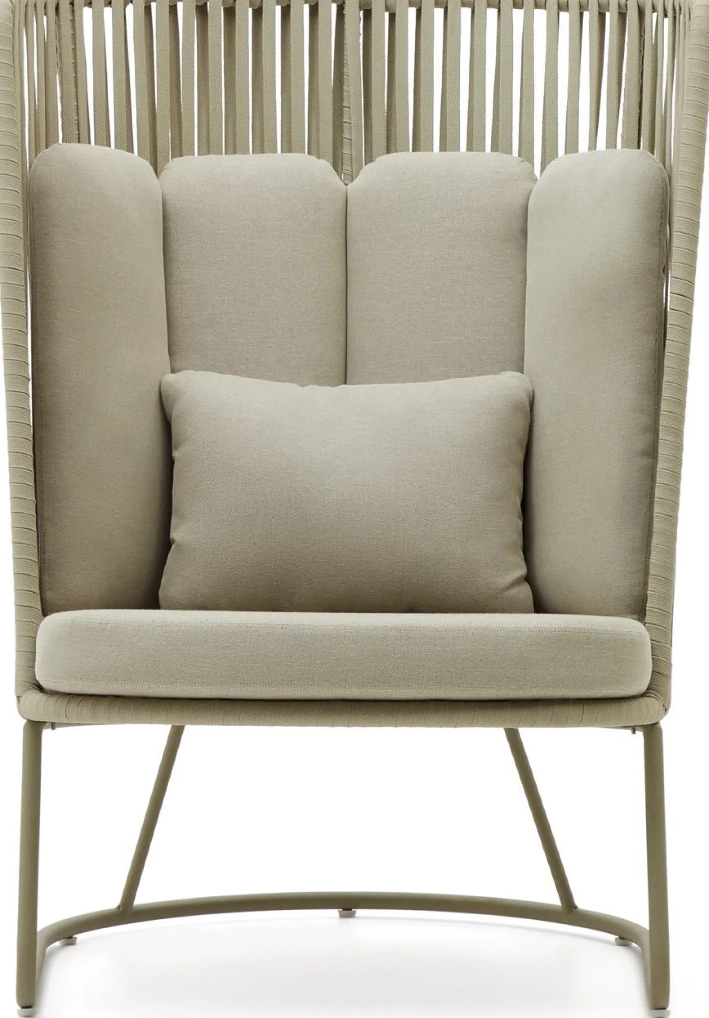 Clearance Kave Home Saconca Hoge Outdoor Fauteuil Groen