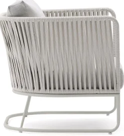 Online Kave Home Saconca Outdoor Fauteuil Grijs