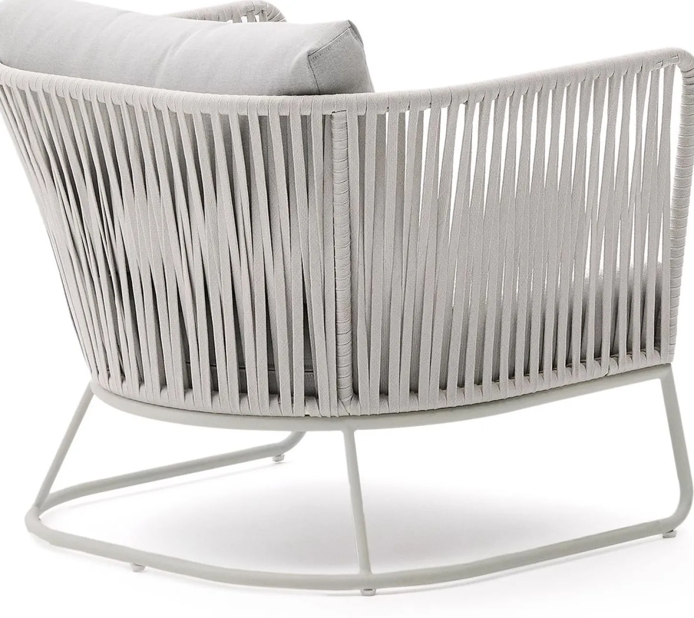 Online Kave Home Saconca Outdoor Fauteuil Grijs