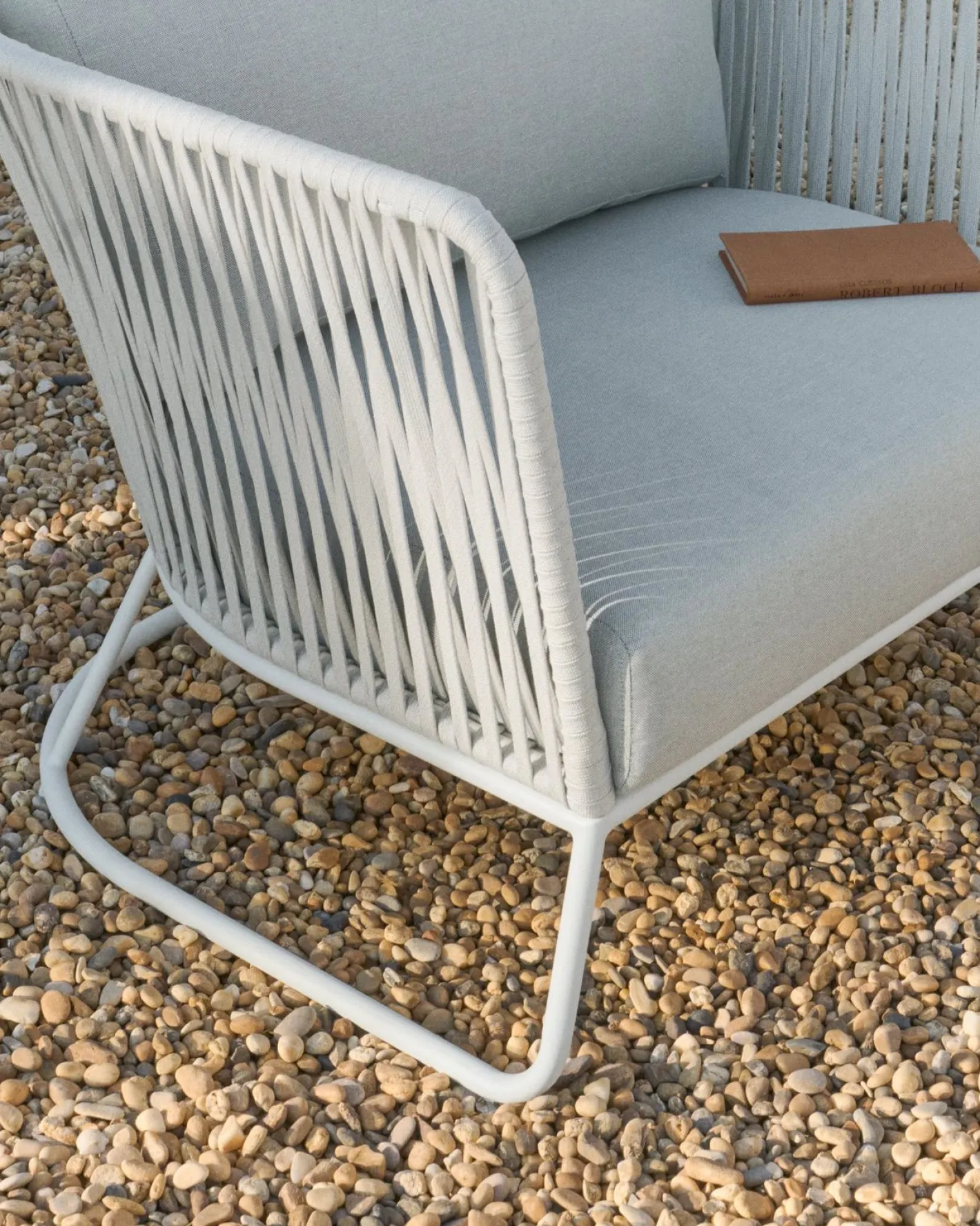Online Kave Home Saconca Outdoor Fauteuil Grijs