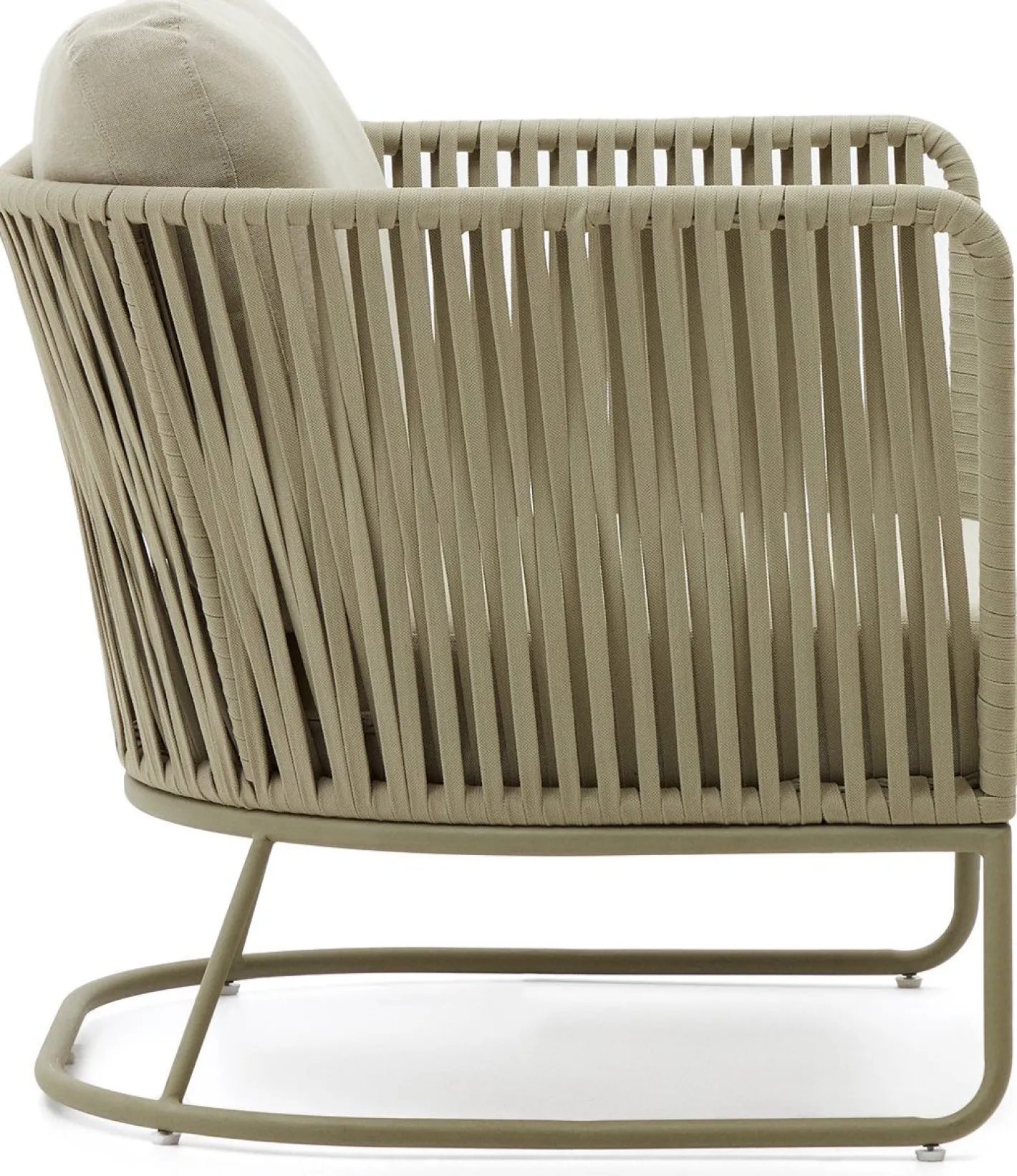 Online Kave Home Saconca Outdoor Fauteuil Groen