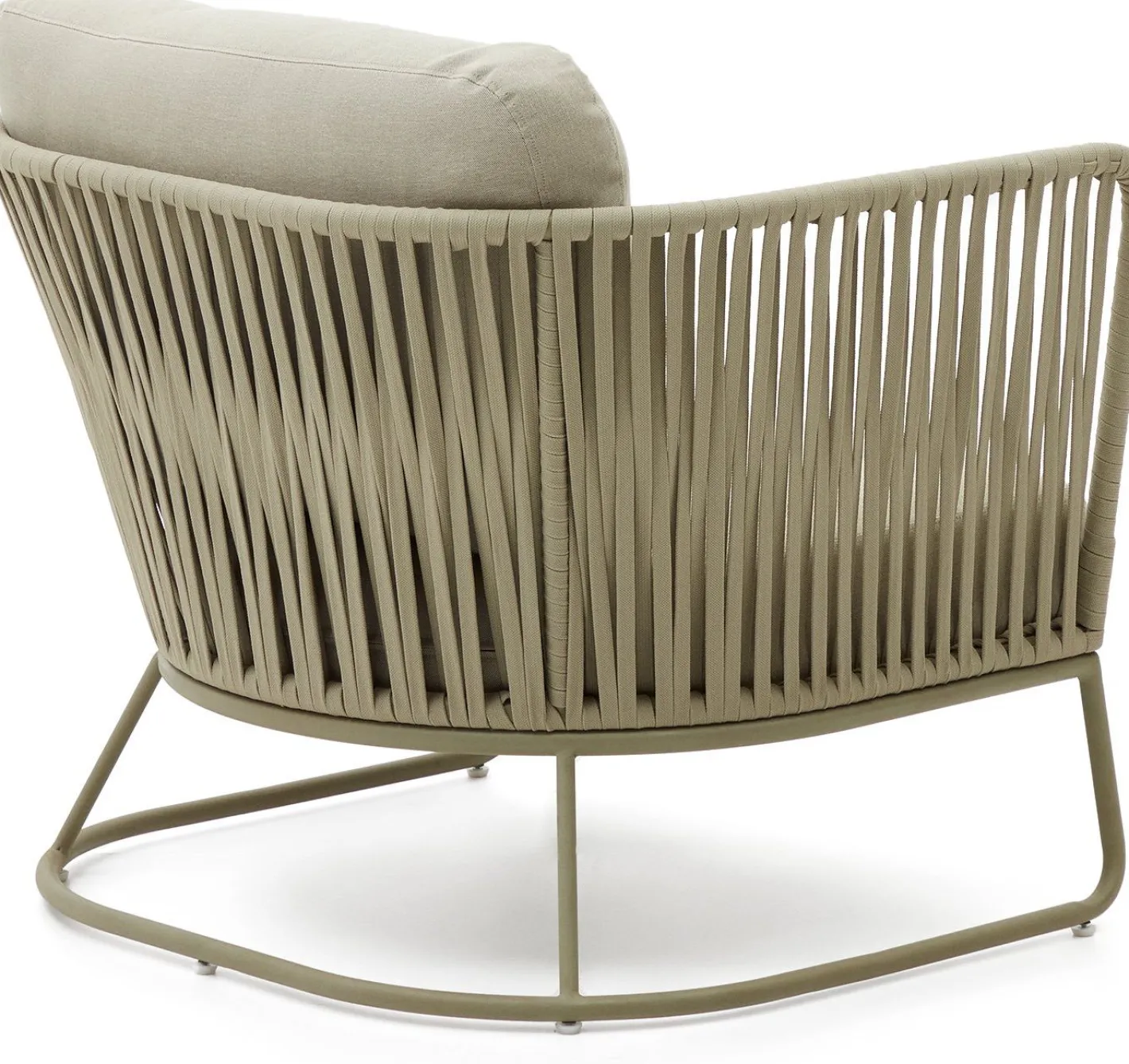 Online Kave Home Saconca Outdoor Fauteuil Groen