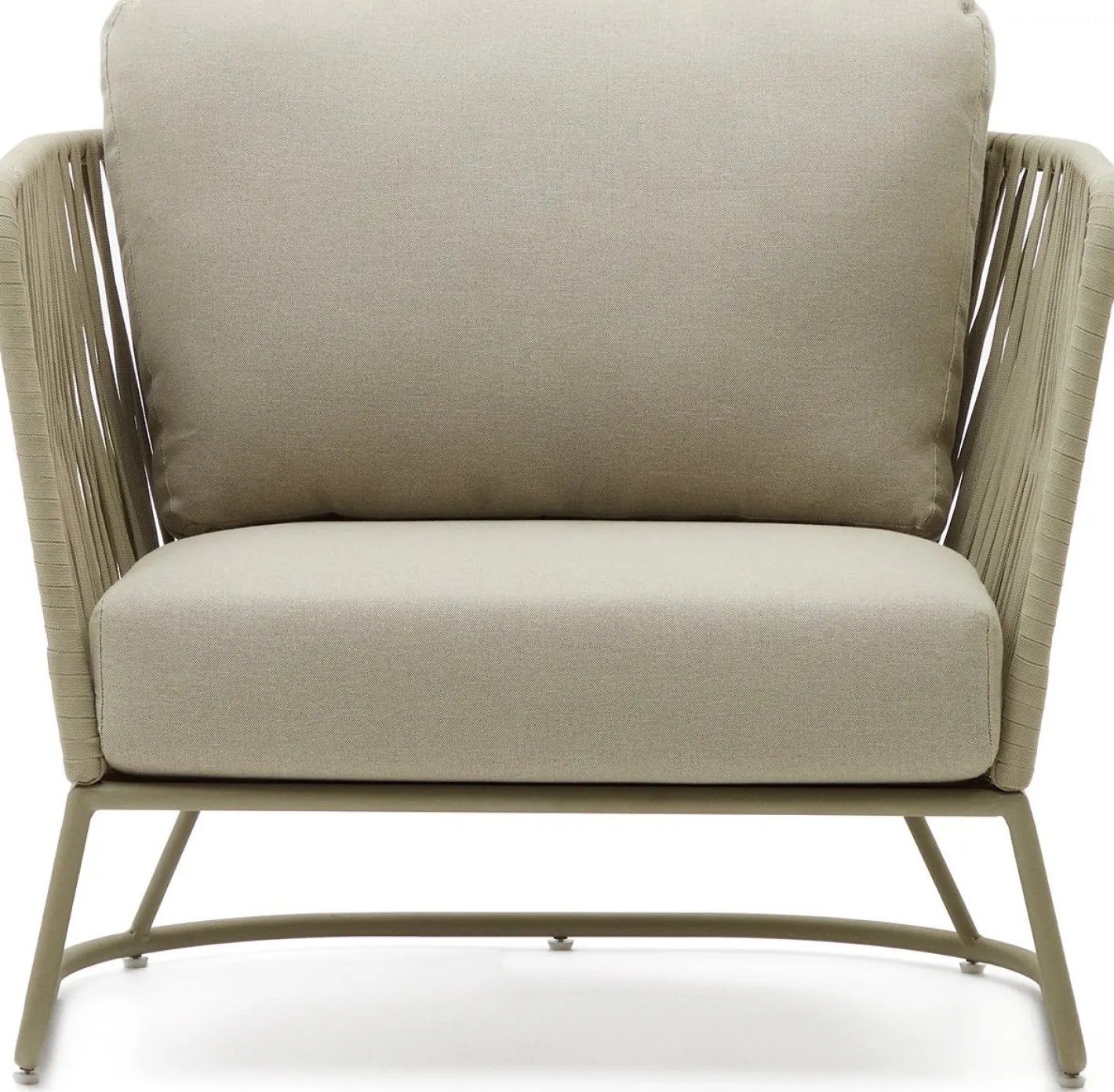 Online Kave Home Saconca Outdoor Fauteuil Groen