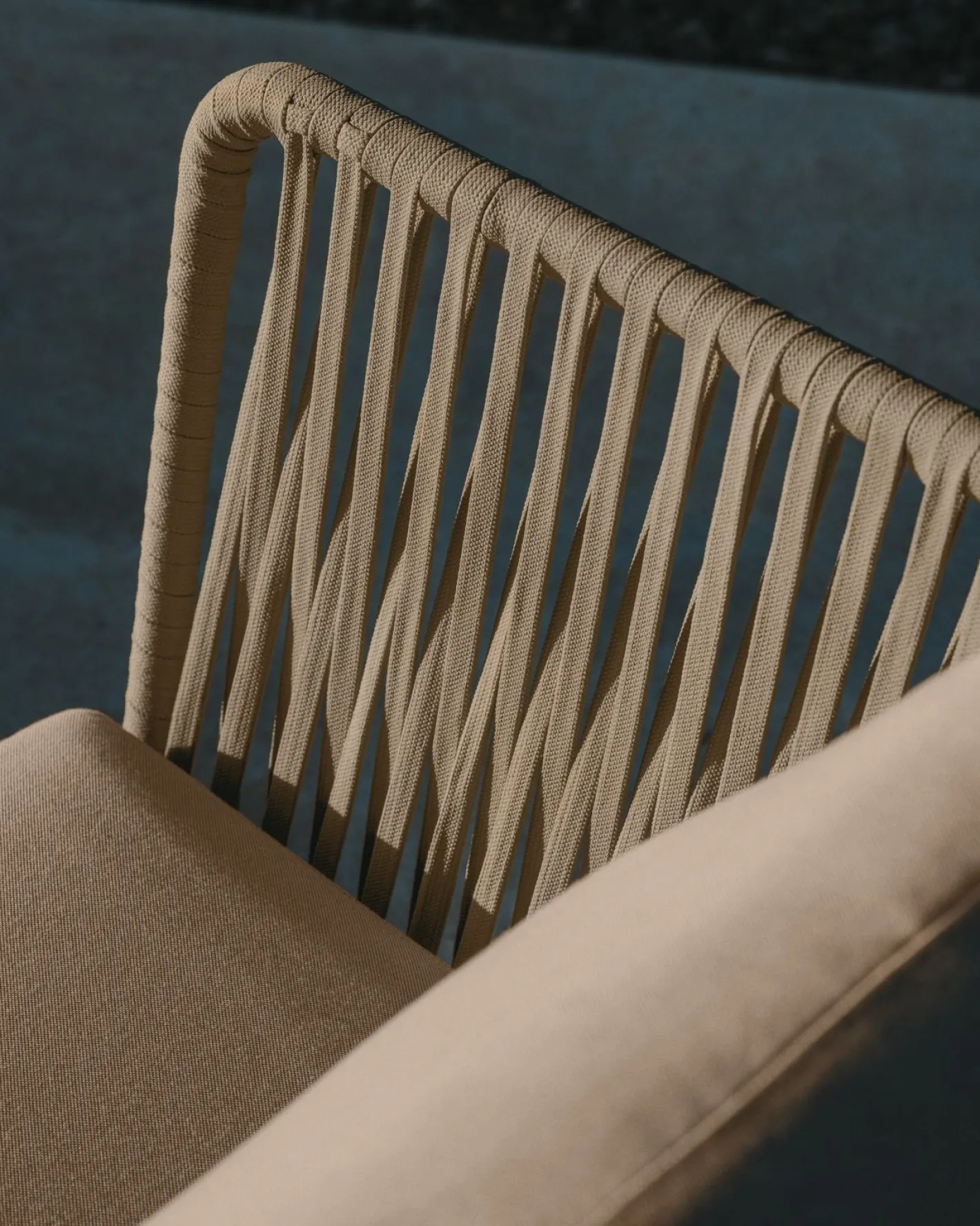 Online Kave Home Saconca Outdoor Fauteuil Groen