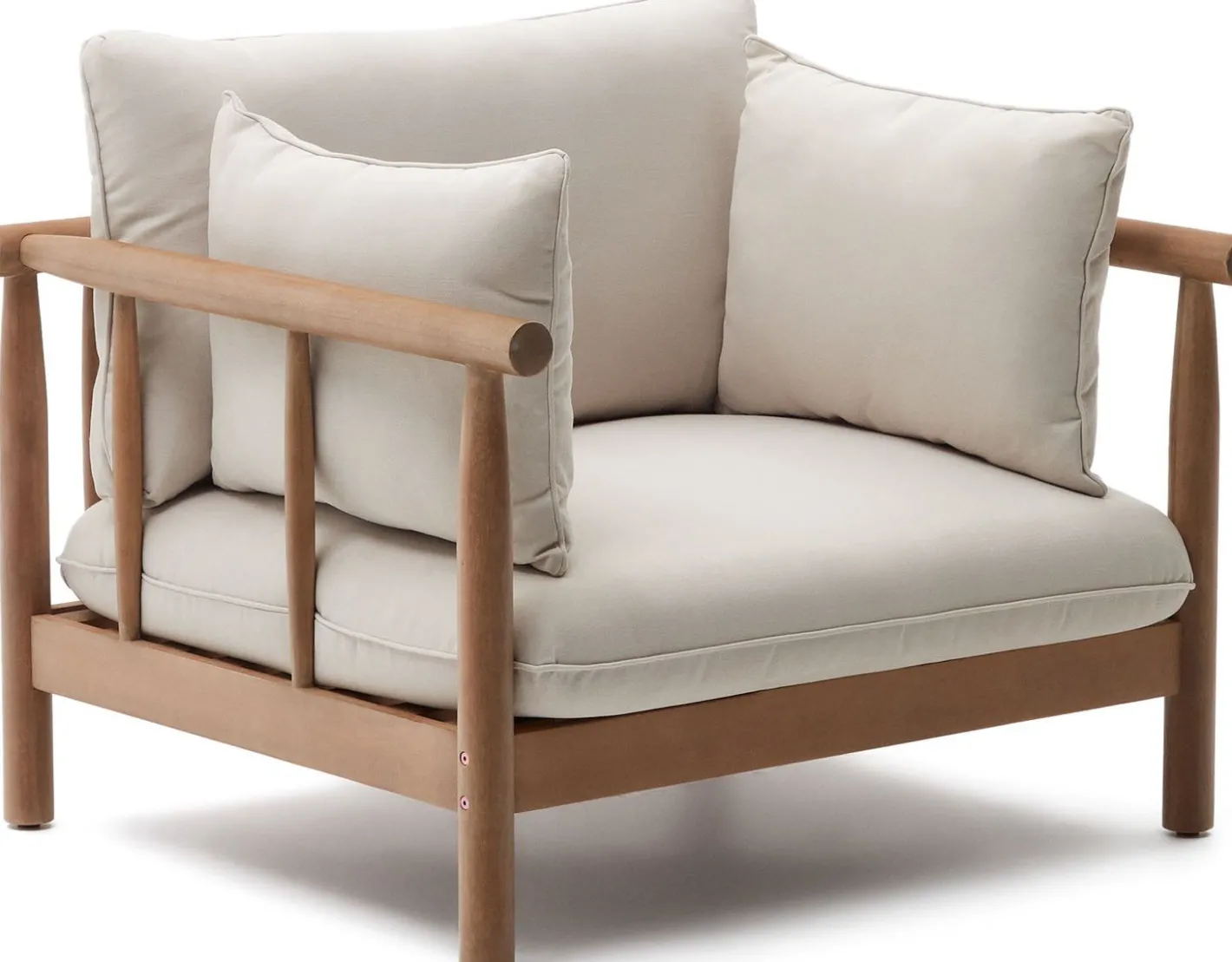 Discount Kave Home Sacova Outdoor Fauteuil Naturel, Beige