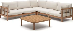 Best Kave Home Sacova Outdoor Loungeset Naturel, Beige