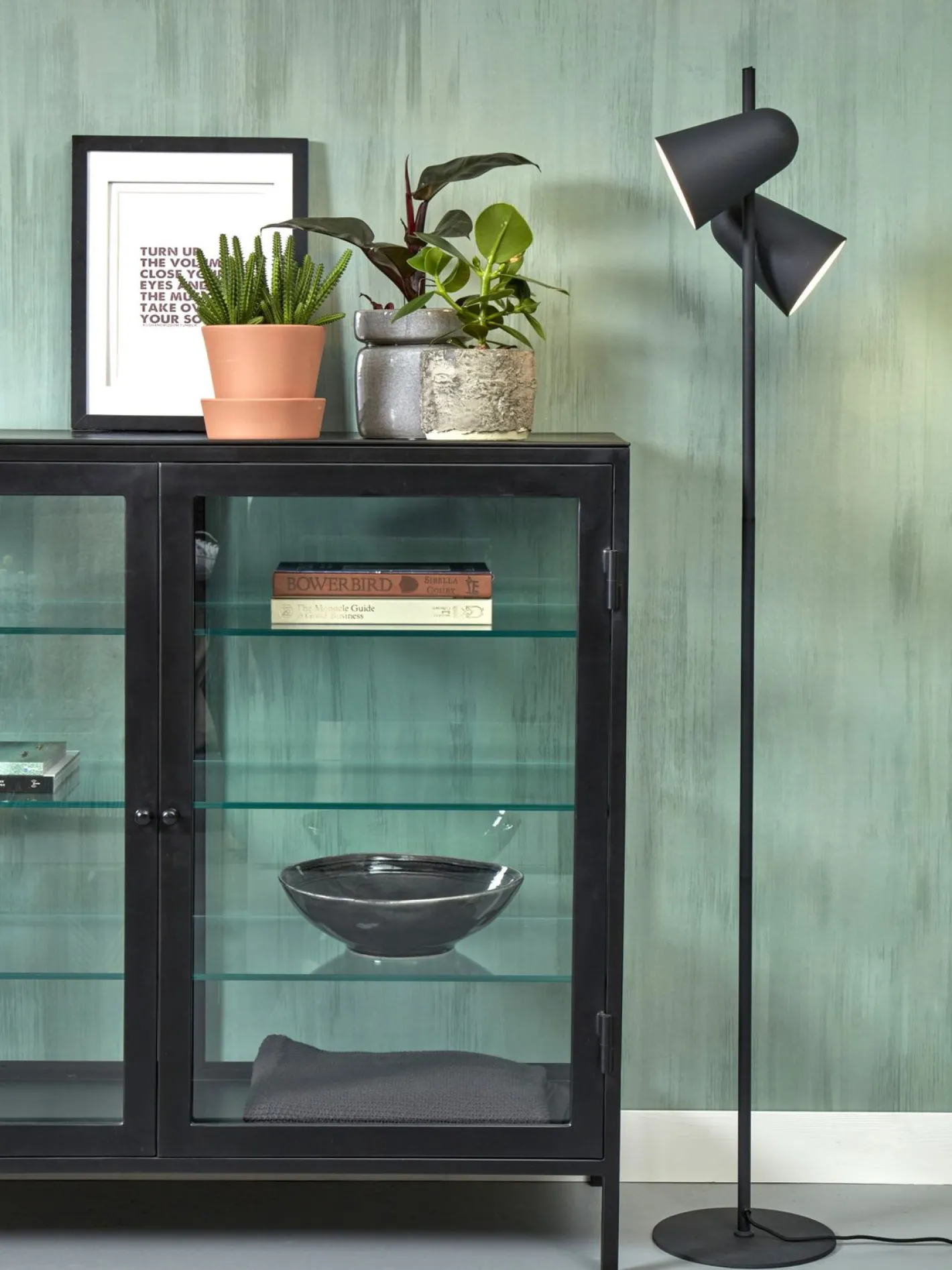 Best It's about RoMi Salamanca Vloerlamp Black