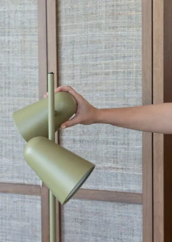 Discount It's about RoMi Salamanca Vloerlamp Olive Green