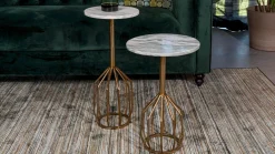 Sale Dutchbone Salerno Bijzettafel Marmer